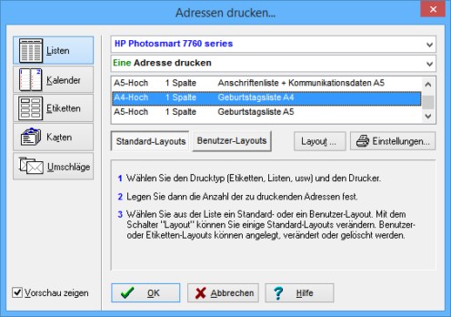 Drucken-Dialog